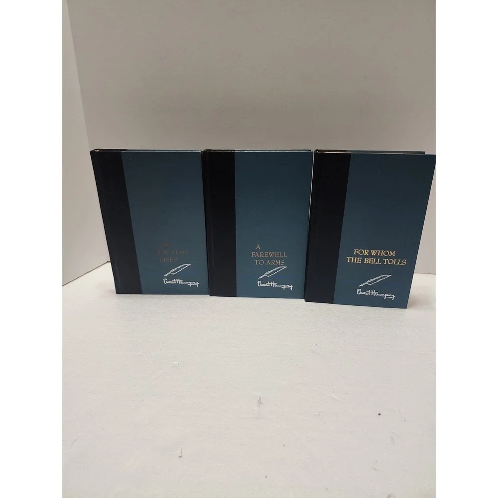 Charles Scribner's Sons Hardcover Editions Ernest Hemingway Novels‎ Three Books